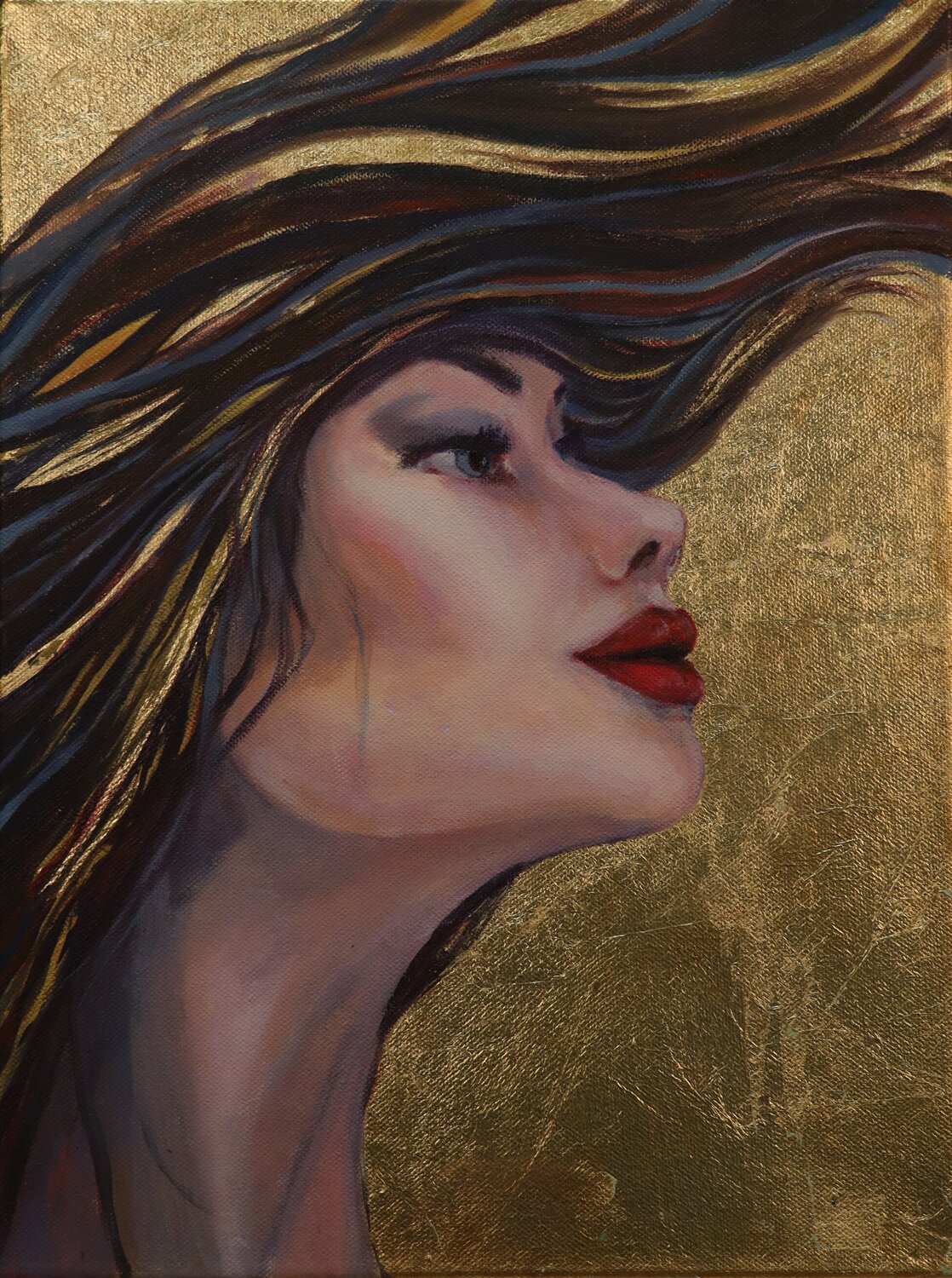 Woman Feelings nr. 1 Ewa Mazur-Koj Original painting for sale