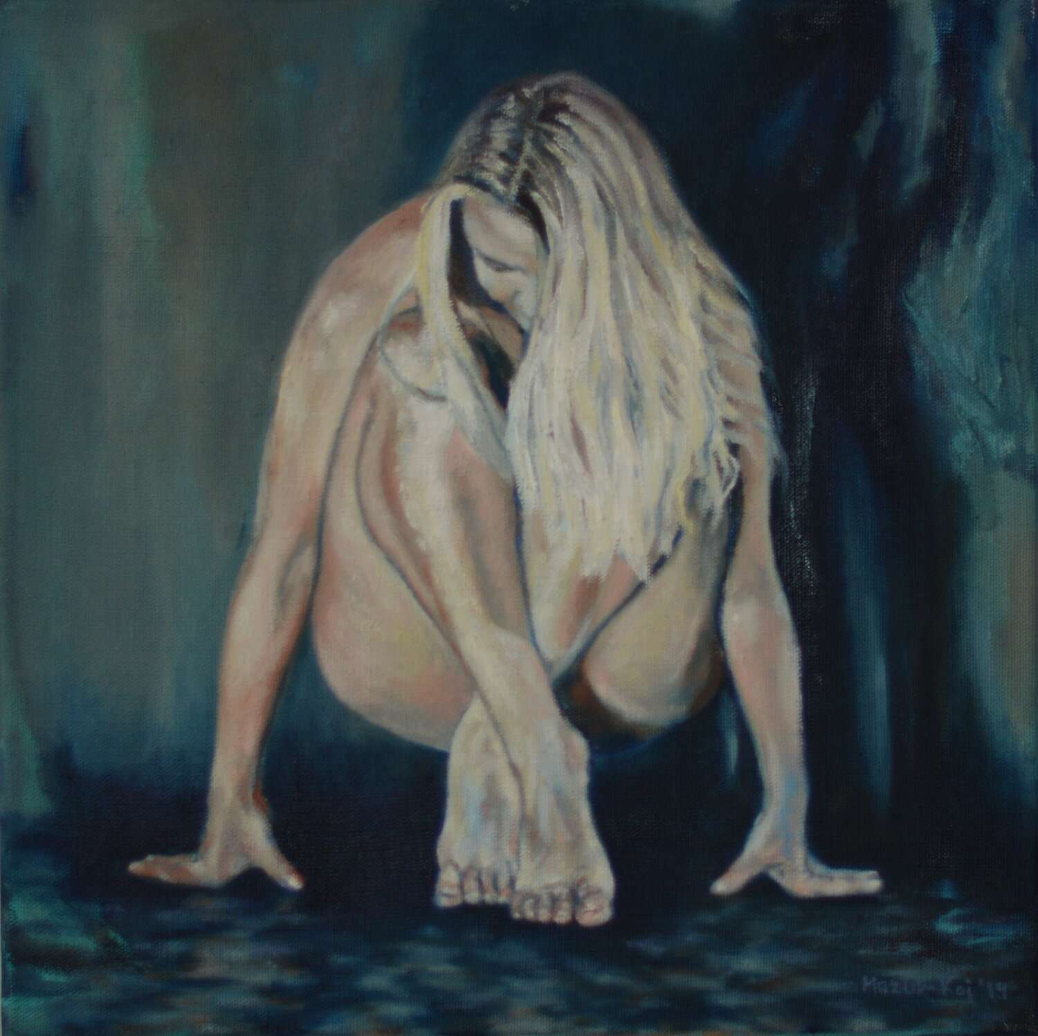 Balance Ewa Mazur-Koj Original painting for sale