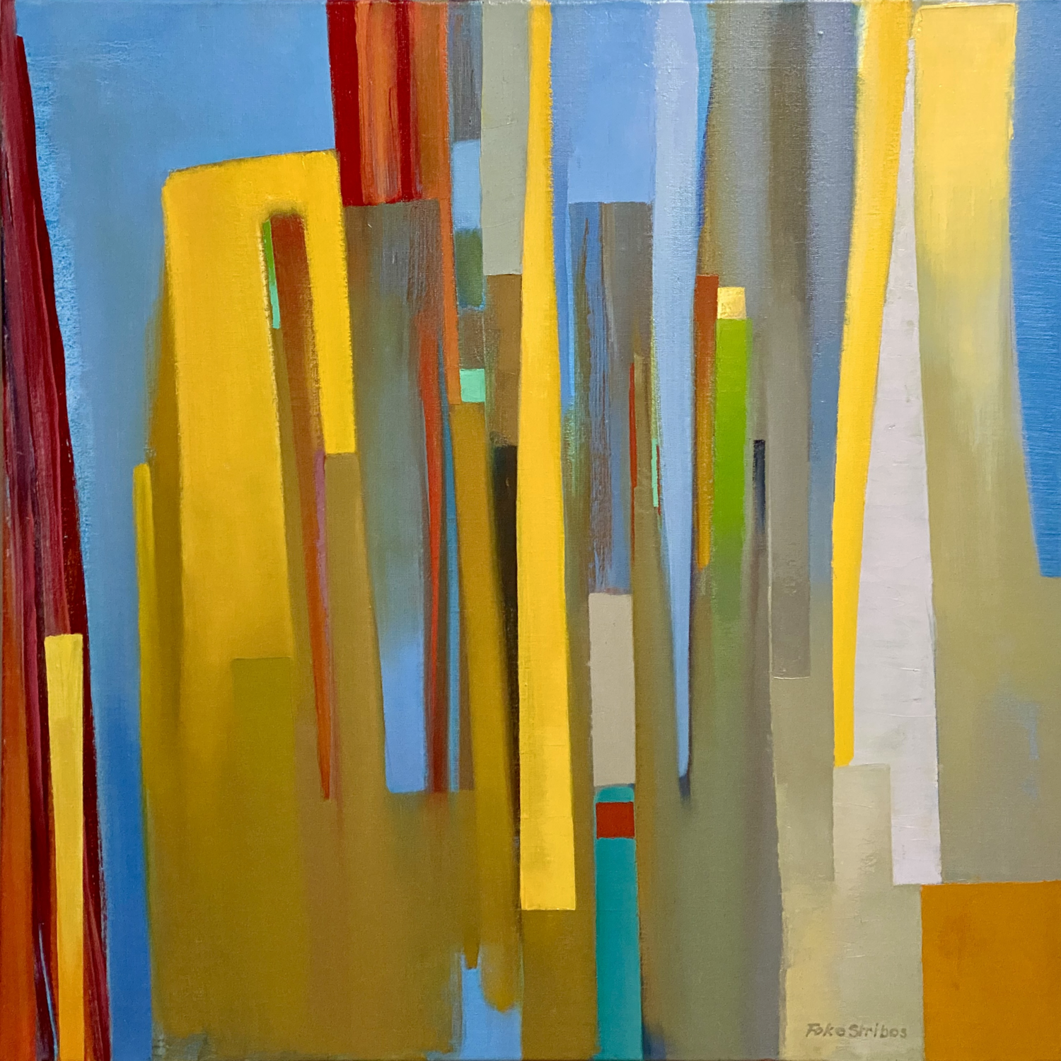 ONE WAY OR ANOTHER Foke Stribos Original painting for sale