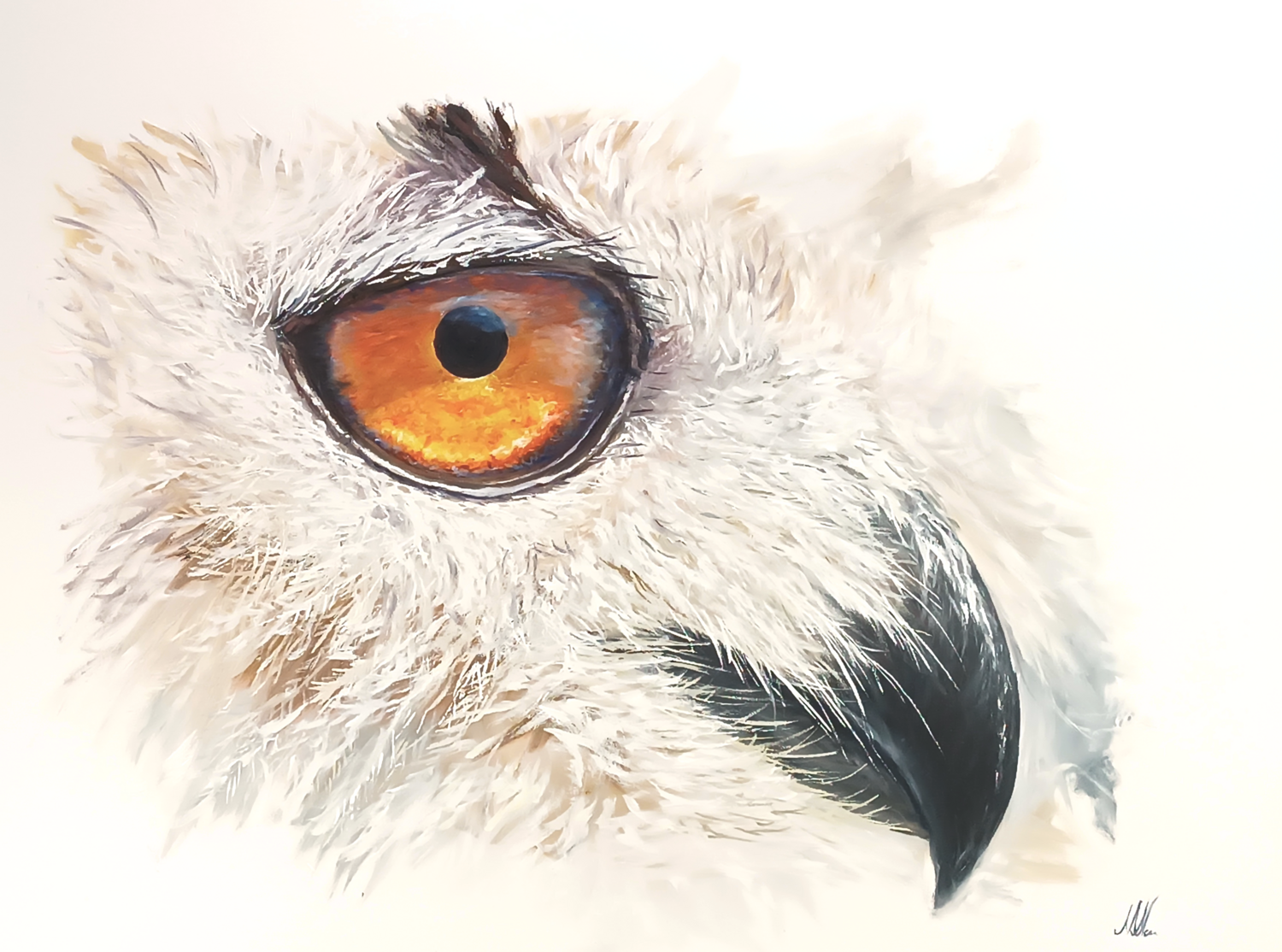 The look Mantas Naulickas Original painting for sale
