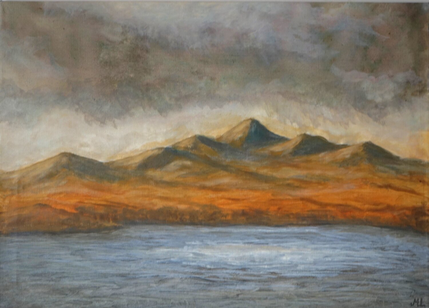 After the Storm Magnus Lindblom Original painting for sale