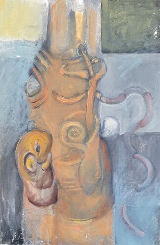 "Albertina" by Luis Carlón López, Painting for Sale on Select