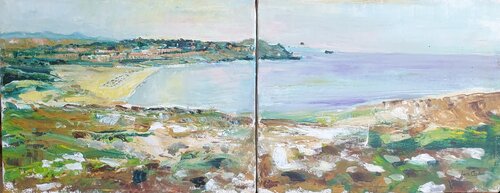 "Cala Mesquida" (Mallorca) by Luis Carlón López, Painting for Sale on Select
