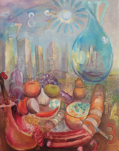 Verano 2019 by Luis Carlón López, Painting for Sale on Select