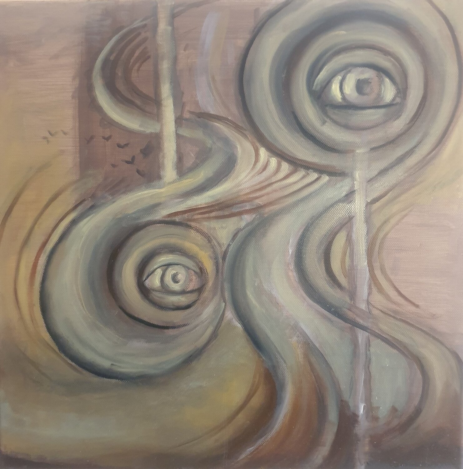 Vortex Luis Carlón López Original painting for sale
