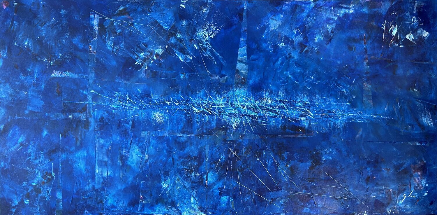Lagrimas del Cielo Gabriel Lass Original painting for sale