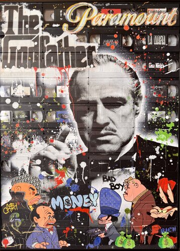 THE GODFATHER by Mr Pablo Costa, Painting for Sale on Select