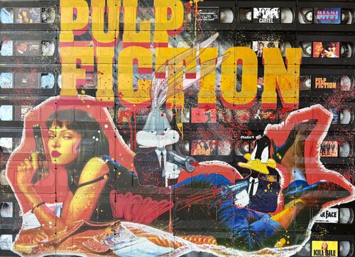 PULP FICTION by Mr Pablo Costa, Painting for Sale on Select