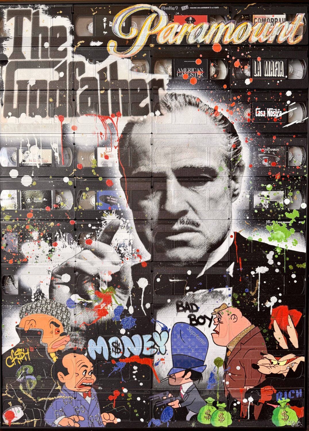 THE GODFATHER Mr Pablo Costa Original painting for sale