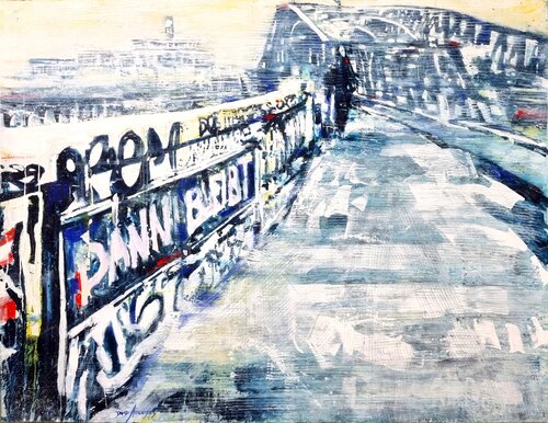Danni  Bleibt by David Antonides, Painting for Sale on Select