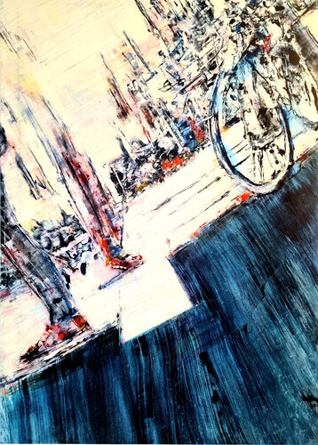 Simultaneous again by David Antonides, Painting for Sale on Select