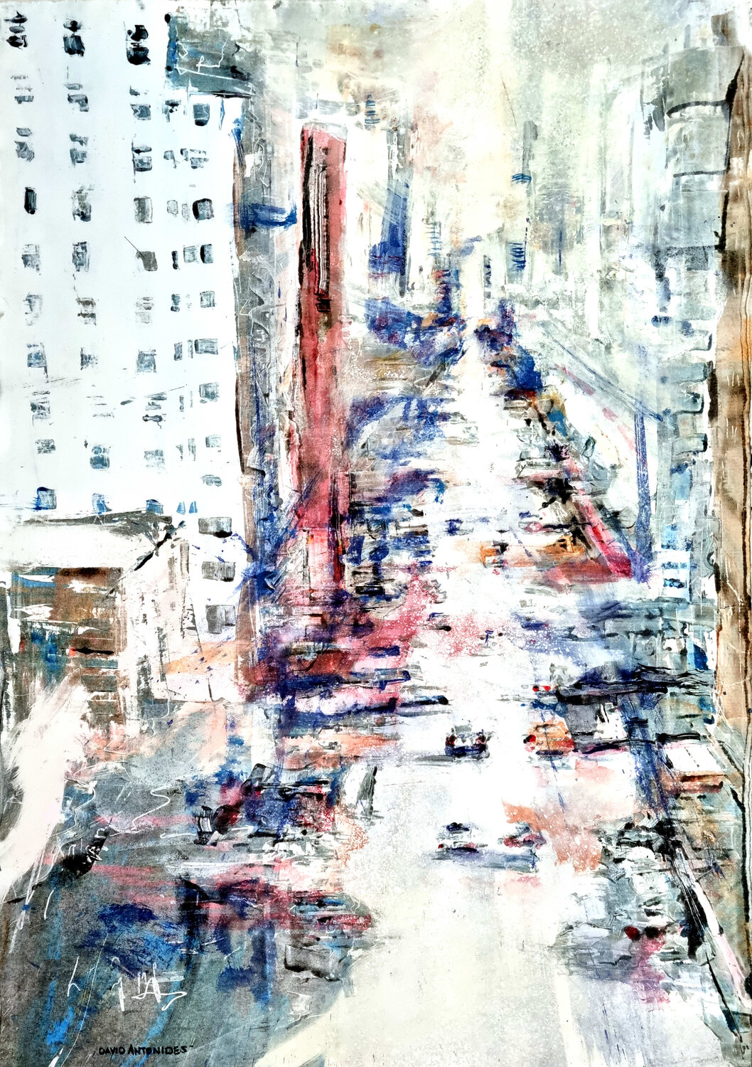 Aloft IV David Antonides Original painting for sale