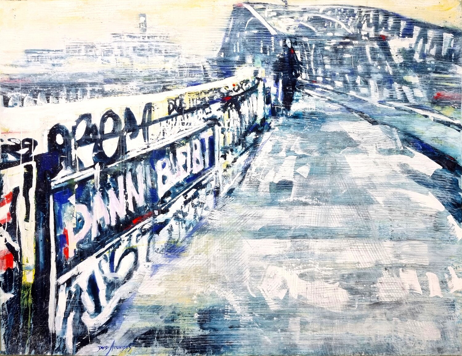 Danni  Bleibt David Antonides Original painting for sale