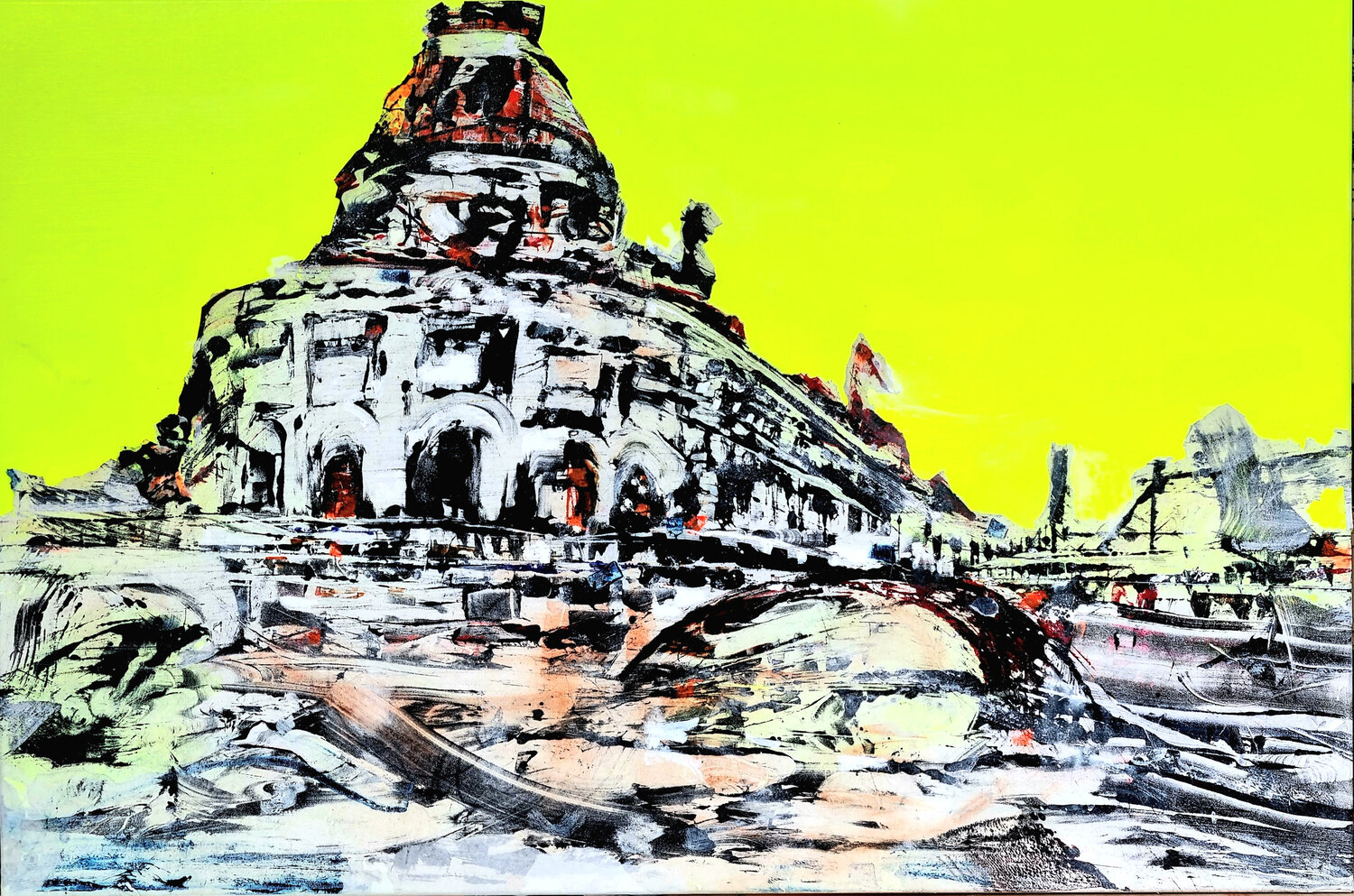 Luminous Spree David Antonides Original painting for sale