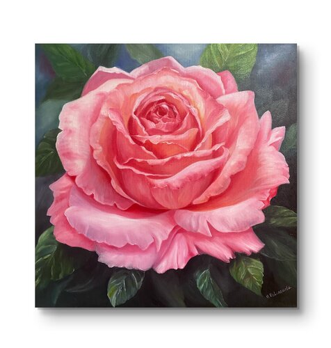 Königin der Rosen by Olga Valenzuela, Painting for Sale on Select