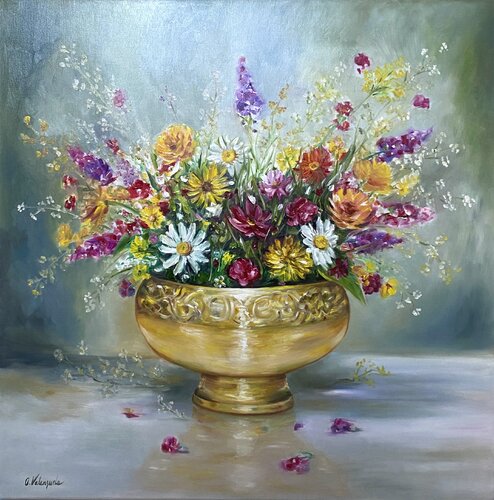 Sommer Glow by Olga Valenzuela, Painting for Sale on Select