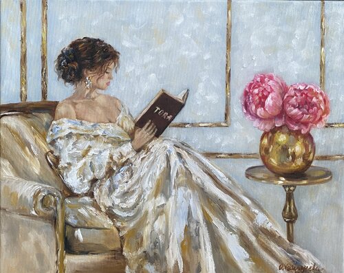 Abend Glow by Olga Valenzuela, Painting for Sale on Select