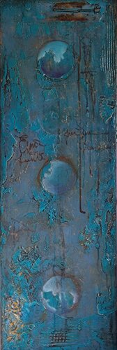 250303 - FANTASTIC WORLD by Laurence Hubswerlin Diradourian, Painting for Sale on Select