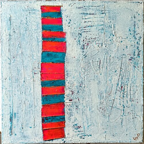 250801 - EN EQUILIBRE by Laurence Hubswerlin Diradourian, Painting for Sale on Select