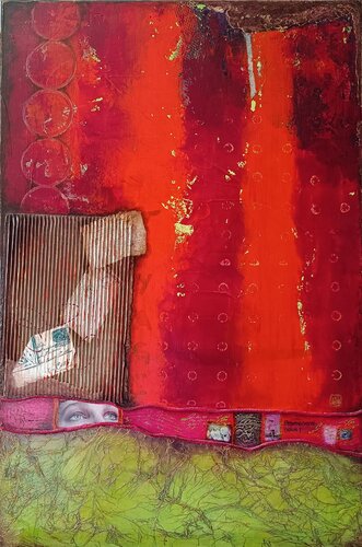 EVASION by Laurence Hubswerlin Diradourian, Painting for Sale on Select