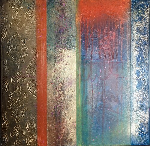 SAMOURAI by Laurence Hubswerlin Diradourian, Painting for Sale on Select