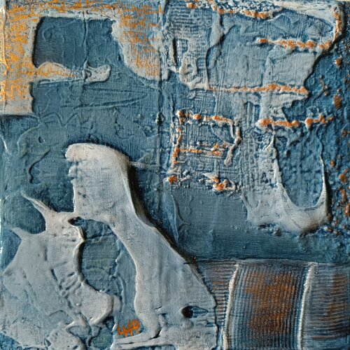 260404 - TETE A TETE by Laurence Hubswerlin Diradourian, Painting for Sale on Select