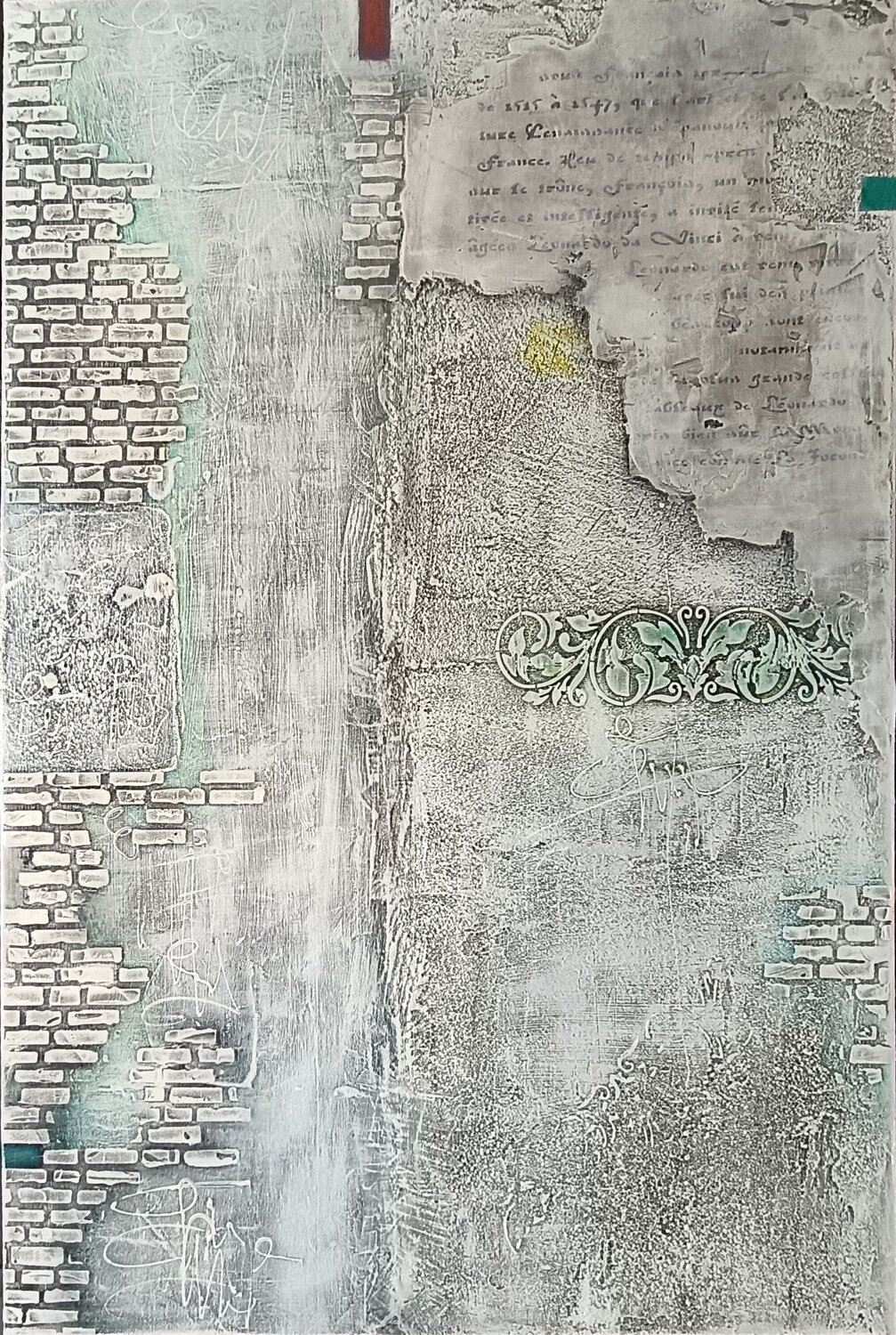 24102 - TIMELESS Laurence Hubswerlin Diradourian Original painting for sale