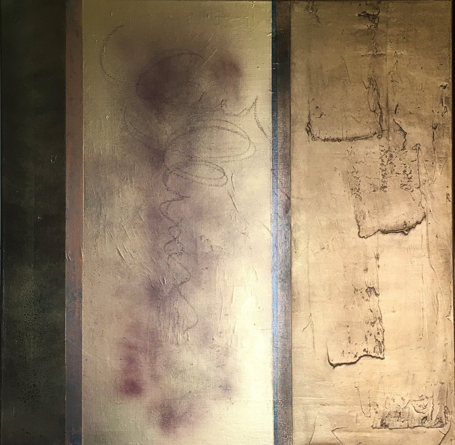 23041 - IMAGINAIRE Laurence Hubswerlin Diradourian Original painting for sale