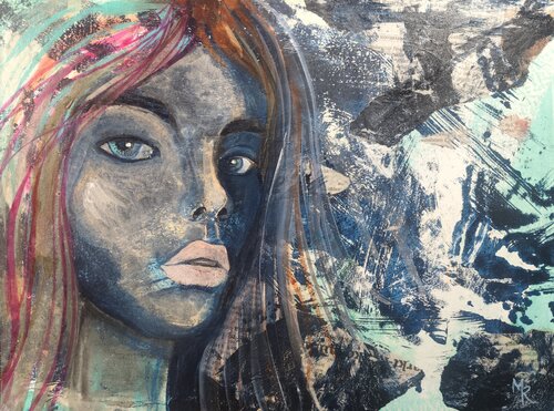 Clementine by Manuela Riedmann, Painting for Sale on Select