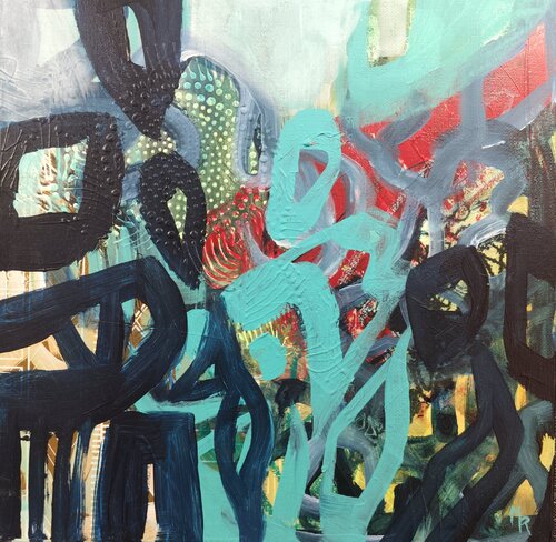 Lichtblick by Manuela Riedmann, Painting for Sale on Select