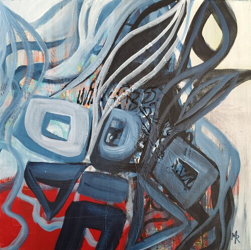 Zwischen Licht by Manuela Riedmann, Painting for Sale on Select