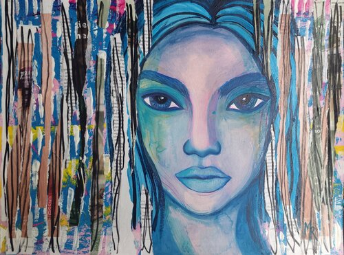 Veronika by Manuela Riedmann, Painting for Sale on Select
