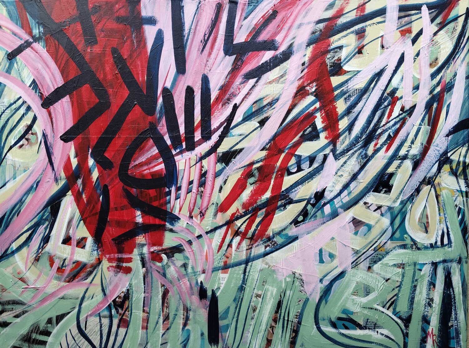 Selbstwerdung Manuela Riedmann Original painting for sale