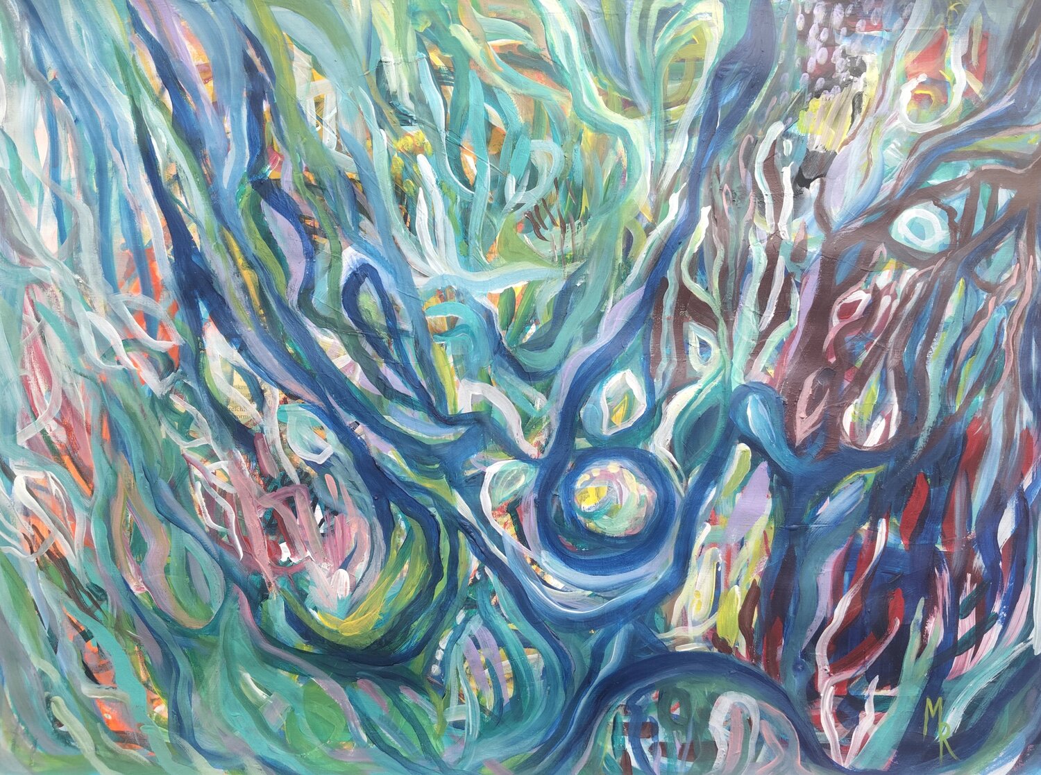 Atem der Natur Manuela Riedmann Original painting for sale