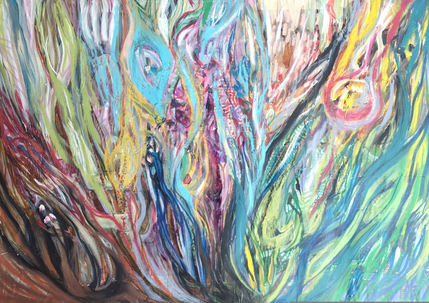 Nachklang des Sommers Manuela Riedmann Original painting for sale