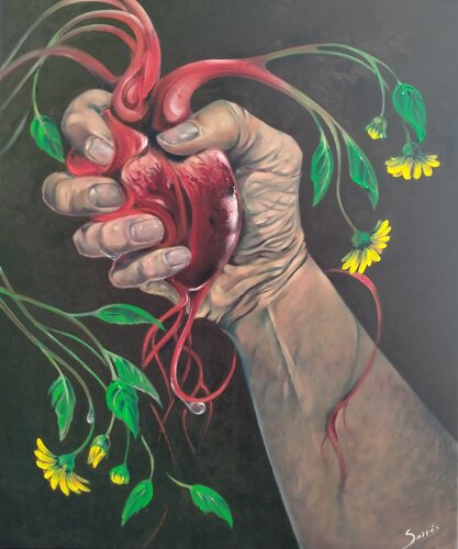 MY ROOTS by Sarrés, Painting for Sale on Select