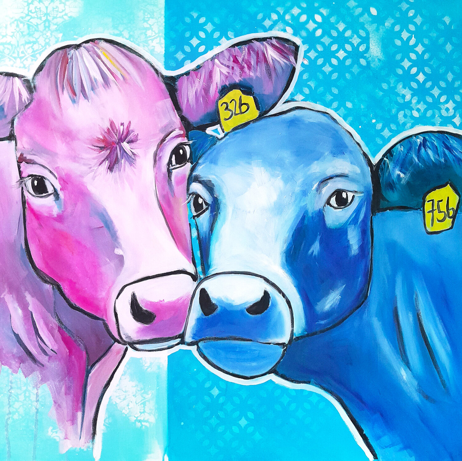 True Love Barbara Dräger Original painting for sale