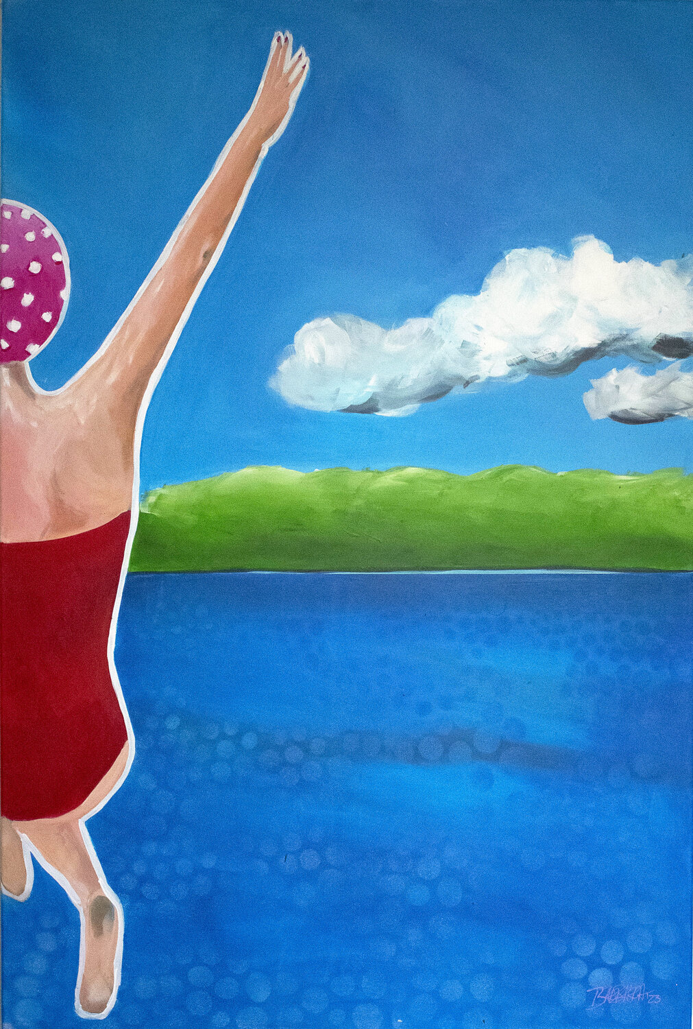 An Tagen wie diesen Barbara Dräger Original painting for sale