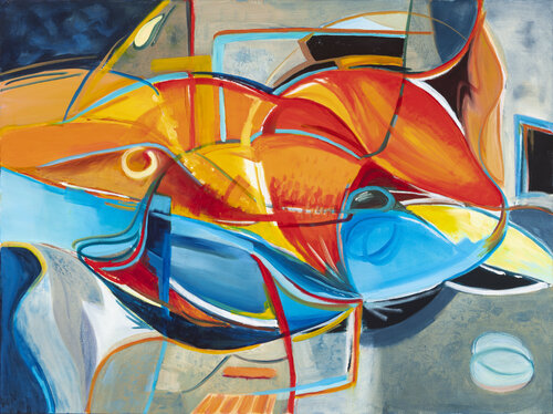 Waltz by Györgyi Borjádi, Painting for Sale on Select