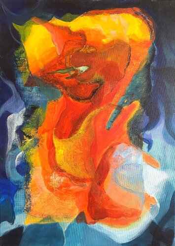 Dream-like Reality by Györgyi Borjádi, Painting for Sale on Select