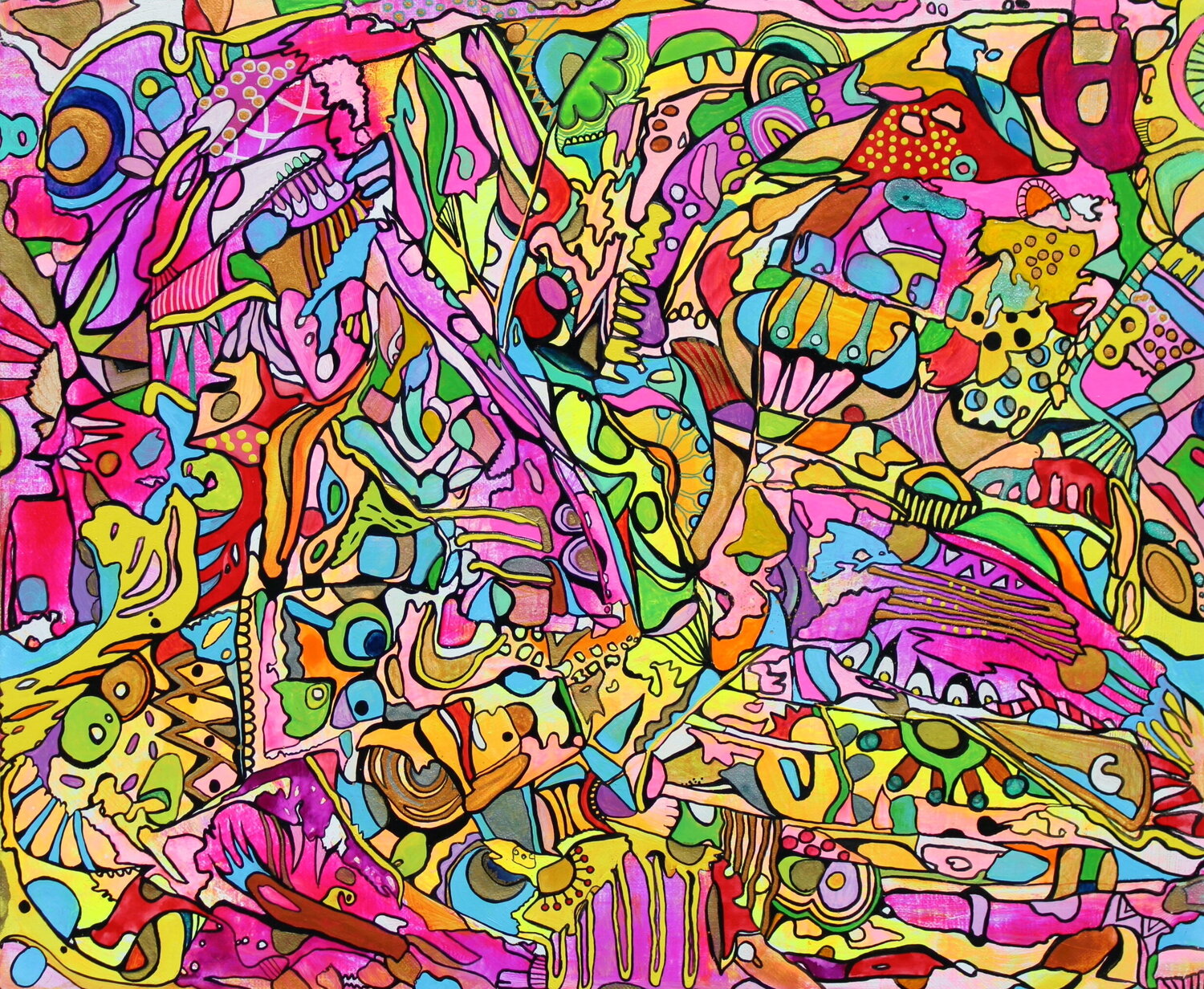 720. Love Fortune Veera Zukova Original painting for sale