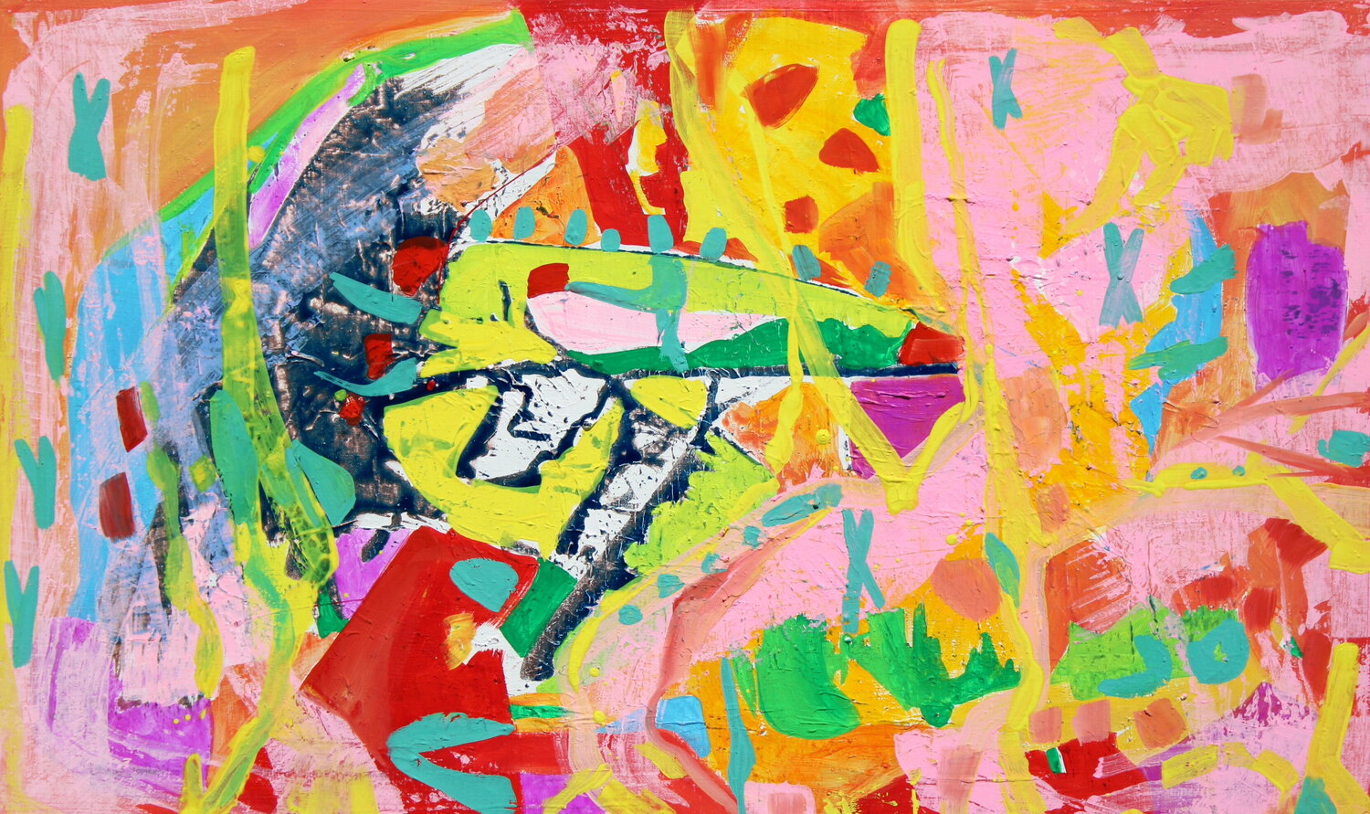 733. A Box with My Favorite Candy Veera Zukova Original painting for sale