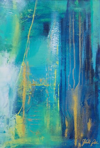 A step to unknown by Katri Pethman, Painting for Sale on Select
