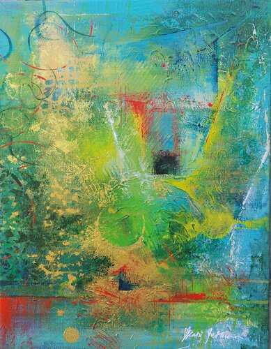 Happy Being by Katri Pethman, Painting for Sale on Select