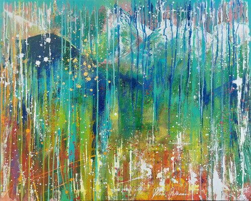 Mountain spirit by Katri Pethman, Painting for Sale on Select