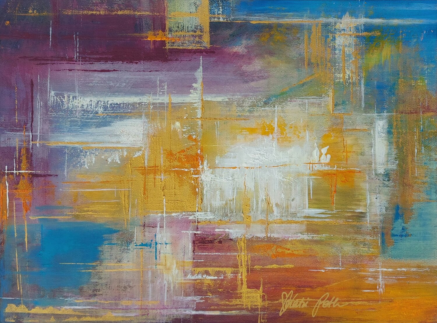 My way Katri Pethman Original painting for sale