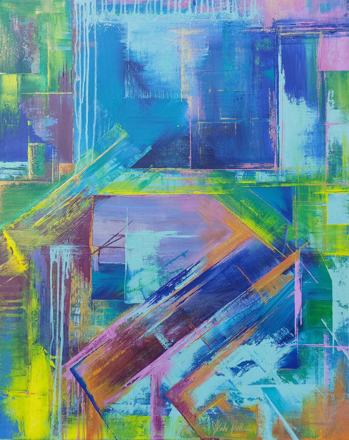 Elevated emotion Katri Pethman Original painting for sale