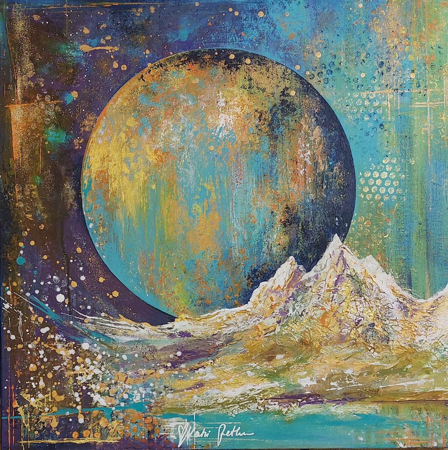 Consciousness Katri Pethman Original painting for sale
