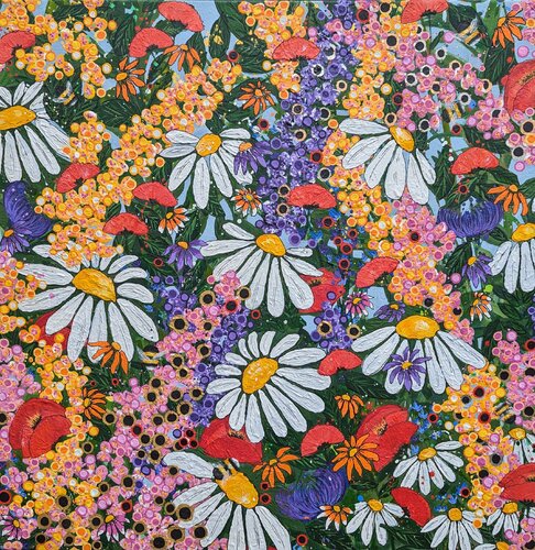 How Does Your Garden Grow... by Lucy Moore, Painting for Sale on Select