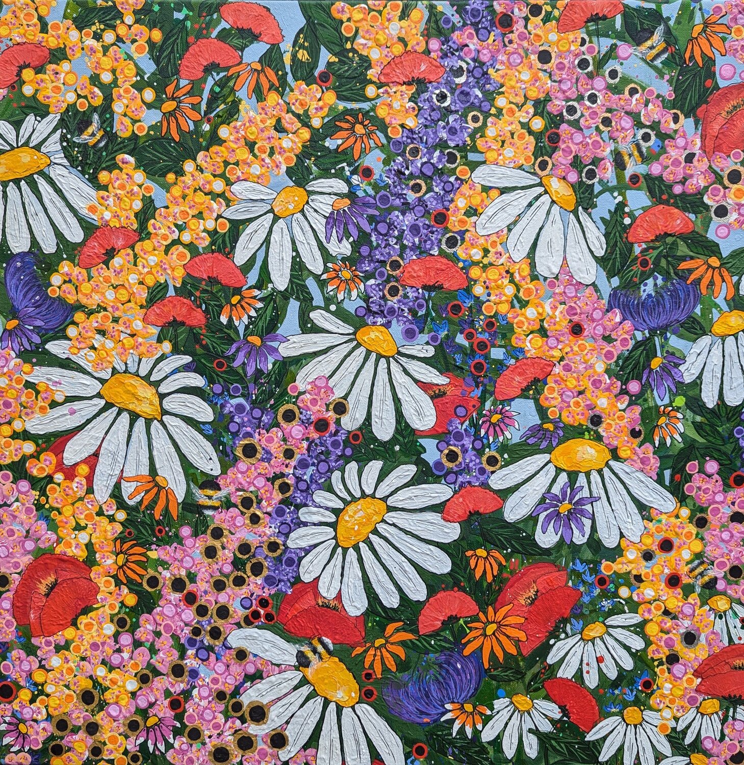 How Does Your Garden Grow... Lucy Moore Original painting for sale
